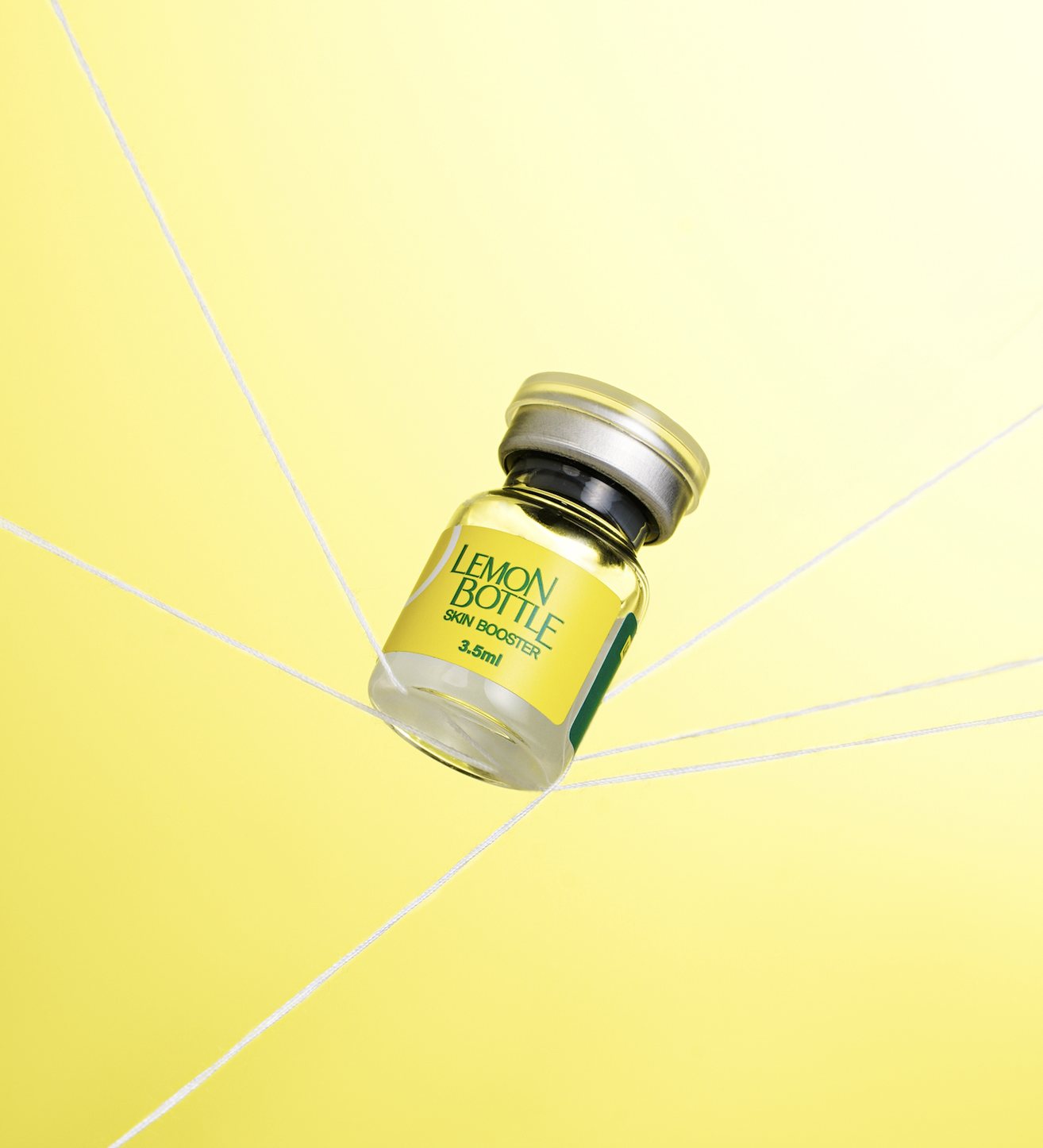 Skin Booster vials in glass